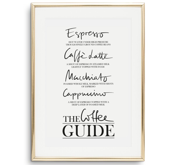 Tales by Jen Art Print: The Coffee Guide | Tales by Jen
