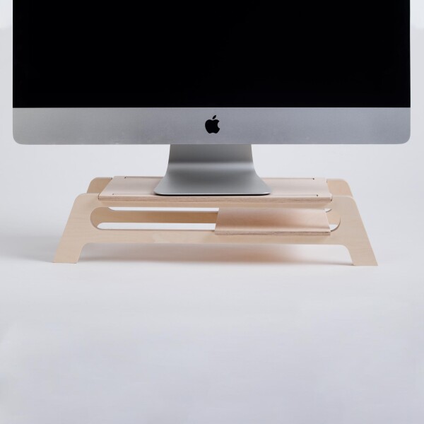 Erhöhung für Desktop aus Holz, DEBRIDGE | Debosc  