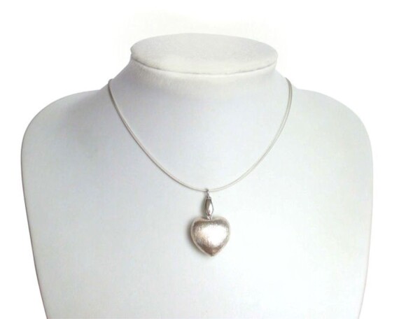 Heart Necklace Pendant 925 Silver 45 cm | Gemshine Schmuck