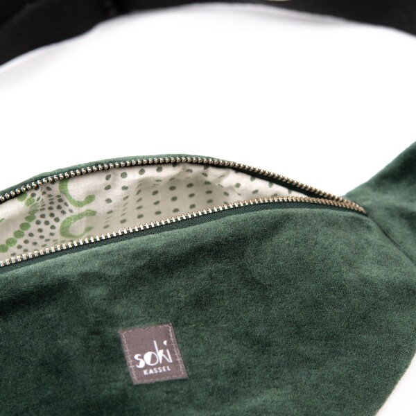 Limited special edition - hip bag in dark green | soki Kassel