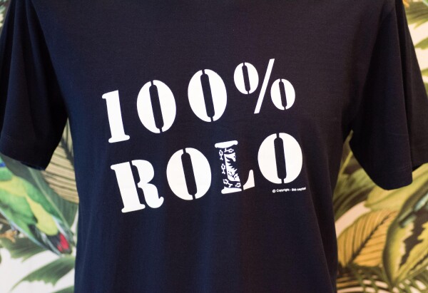 100% Rolo - Cotton T-shirt UNISEX - Black / Black | Bizar_Cologne 