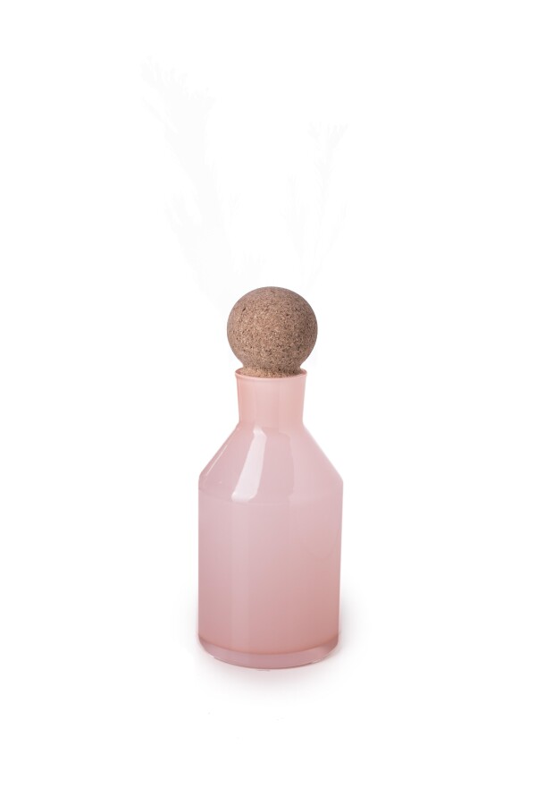 GRADIENT Glass Bottle / Storage Jar, Old Rose | deelive design store