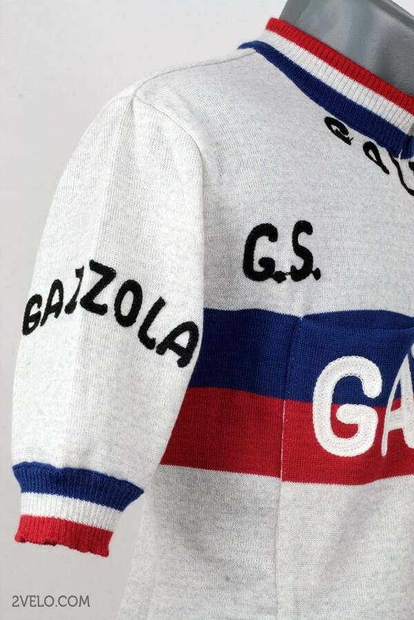GAZZOLA vintage style wool cycling jersey | 2velo