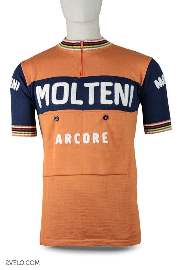 MOLTENI vintage style wool cycling jersey | 2velo