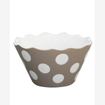 -TAUPE MICRO HAPPY BOWL WITH DOTS Krasilnikoff-25