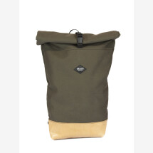-Waterproof Backpack Canvas Khaki BRAASI Industry-24