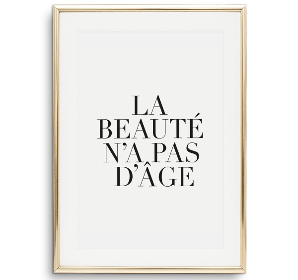 Tales by Jen Kunstdruck: La Beauté n'a pas d'âge | Tales by Jen