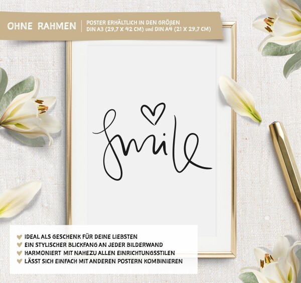 Tales by Jen Kunstdruck: Smile | Tales by Jen