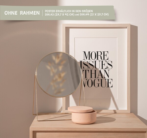 Tales by Jen Kunstdruck: More Issues than Vogue | Tales by Jen