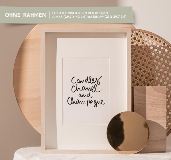 Tales by Jen Kunstdruck: Candles, Chanel and Champagne | Tales by Jen