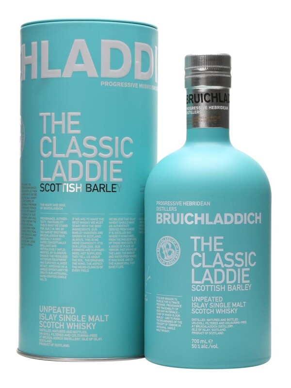 Bruichladdich, The Classic Laddie Scottish Barley, 70cl.  50% Vol. | SZENEDRINKS