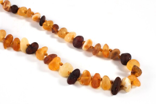 Children variegated amber beads | BalticBuy