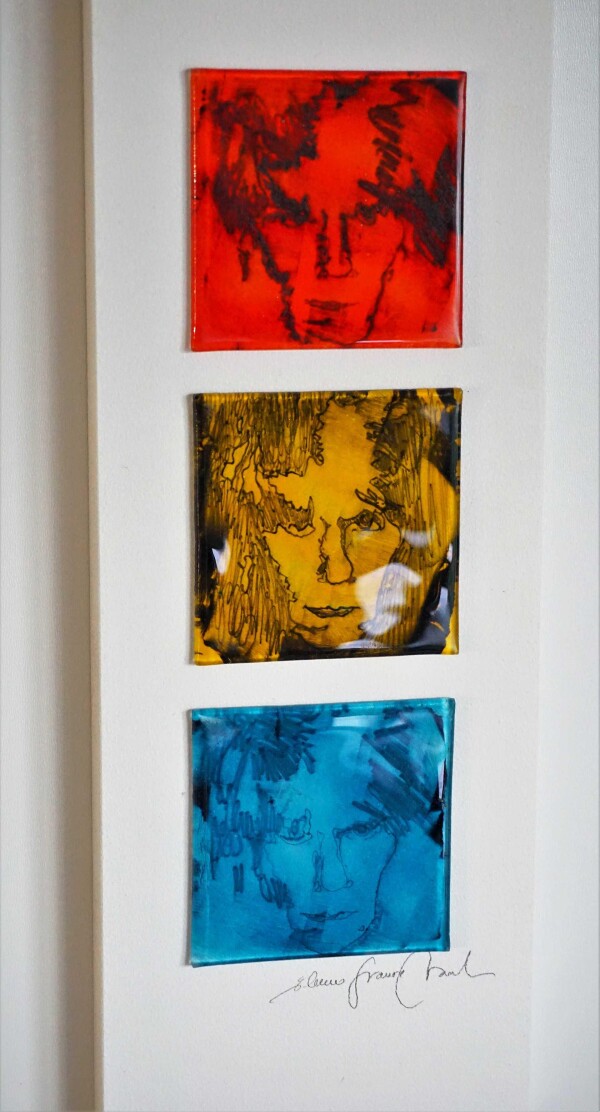 Drei Bilderkomposition Andy Warhol | Design Elena 