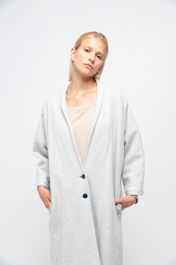 EILEEN - Damen Mantel in Fleece Optik aus Bio-Baumwolle | SHIPSHEIP