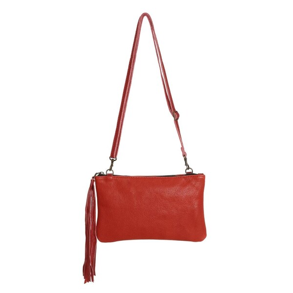 Kleine rote Lederhandtasche Carolina | JUAN-JO gallery