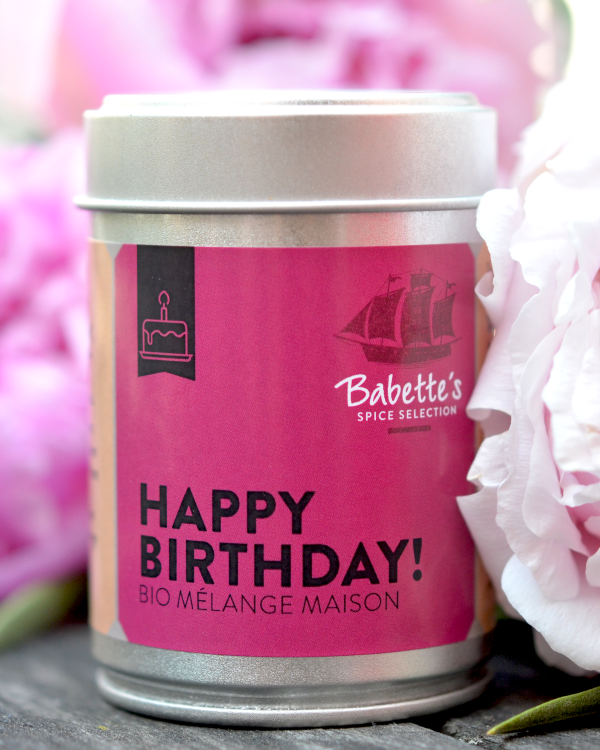 Happy Birthday - BIO Mélange Maison | Babette's Spice and Books