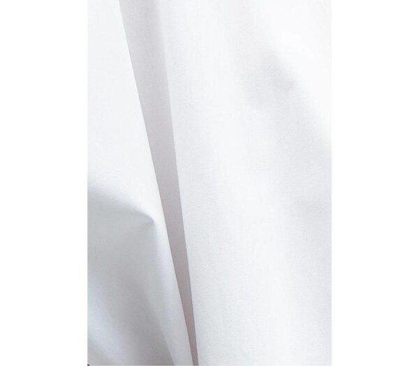 Statement Kleid aus Baumwolle - Weiß | Luxaa